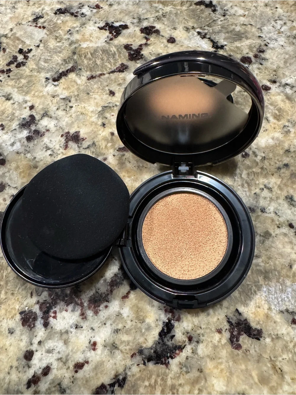 Swatched Only! NAMING Zero Gravity Cushion Foundation - Shade 21N
